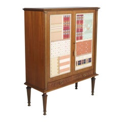 Buffet de bar de style Empire des années 1950, buffet de service, par Federico Munari.