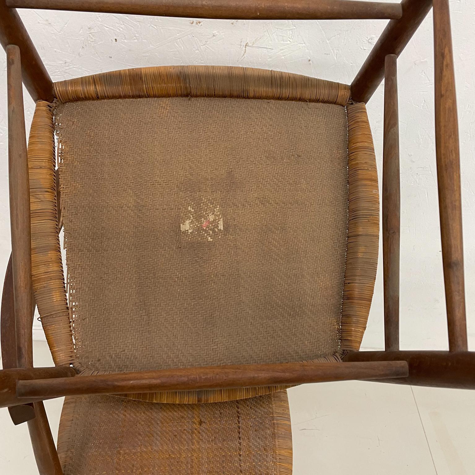 1950s Italy Gio Ponti Chiavari Vintage Chairs Superleggera Woven Cane Wood 10