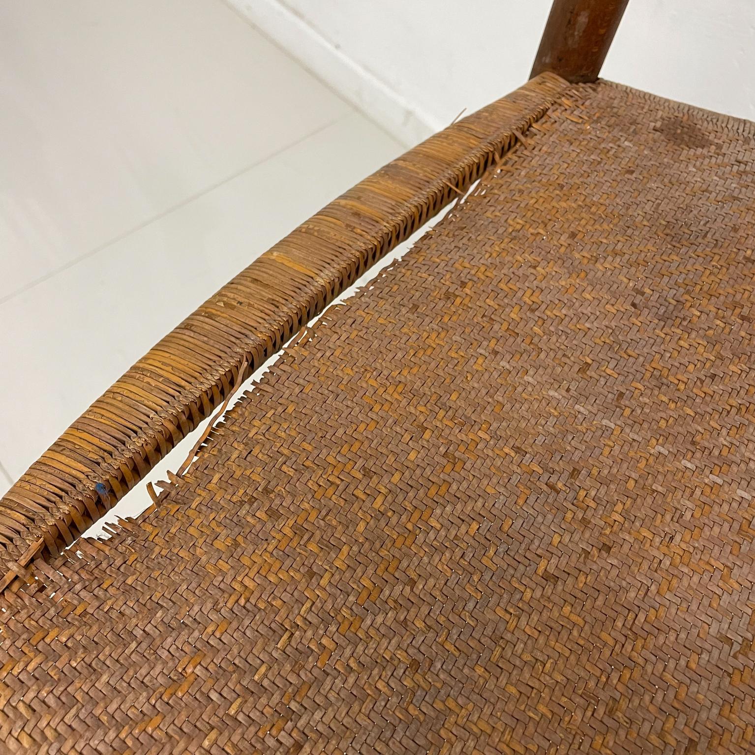Mid-20th Century 1950s Italy Gio Ponti Chiavari Vintage Chairs Superleggera Woven Cane Wood