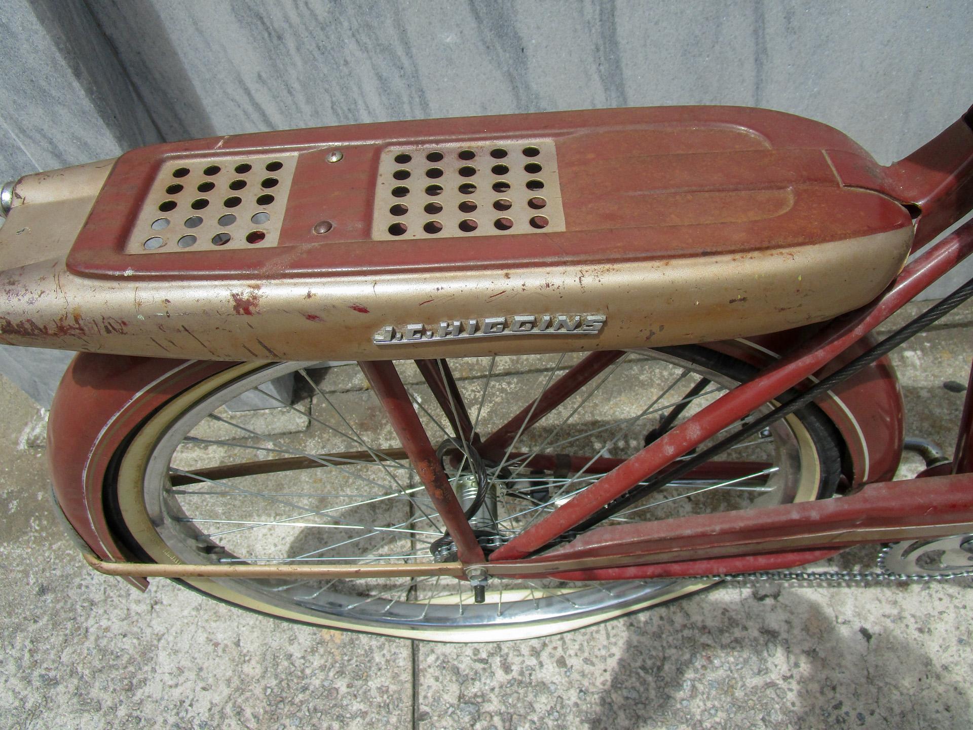 1950's J. C. Higgins Streamlined Bicycle Color Flow Beach Cruiser 5