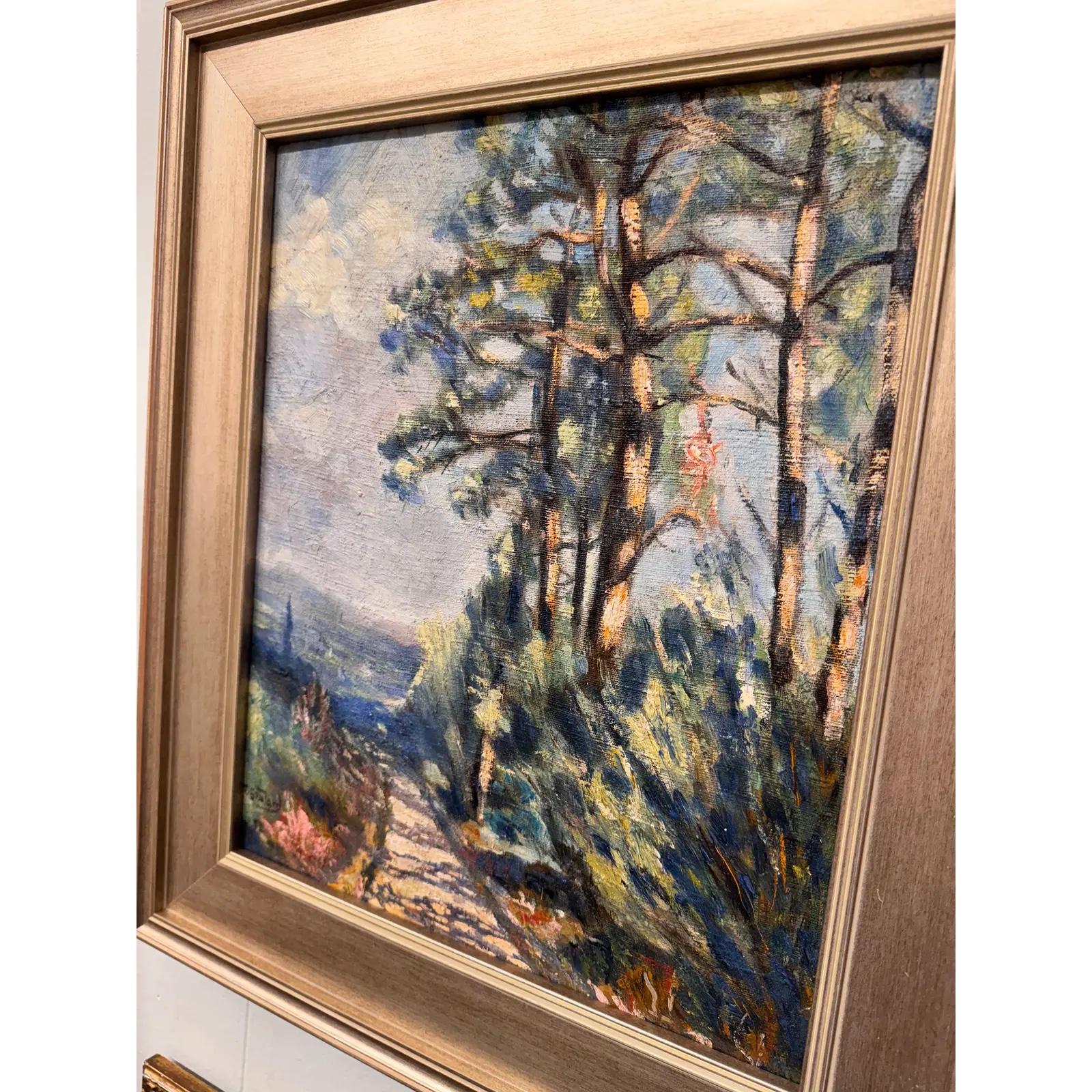 1950er Jahre J. Gowan Signiert Öl auf Leinwand (Mitte des 20. Jahrhunderts) im Angebot