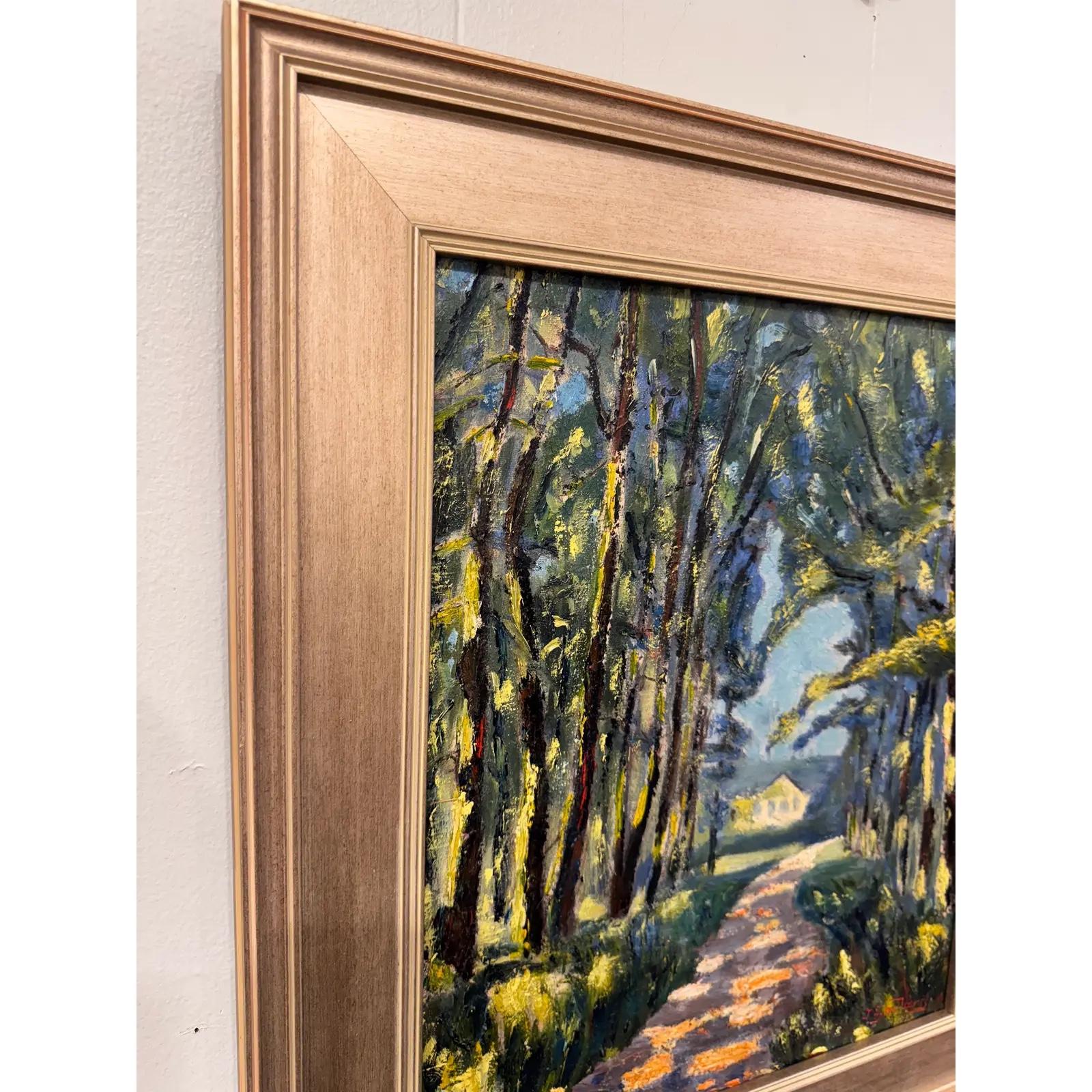 1950er Jahre J. Gowan Signiert Öl auf Leinwand (Mitte des 20. Jahrhunderts) im Angebot