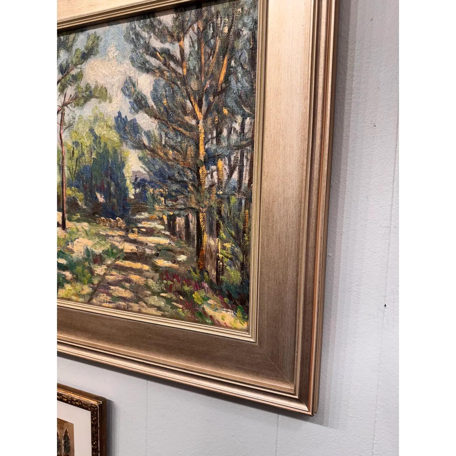 1950er Jahre J. Gowan Signiert Öl auf Leinwand im Angebot 1