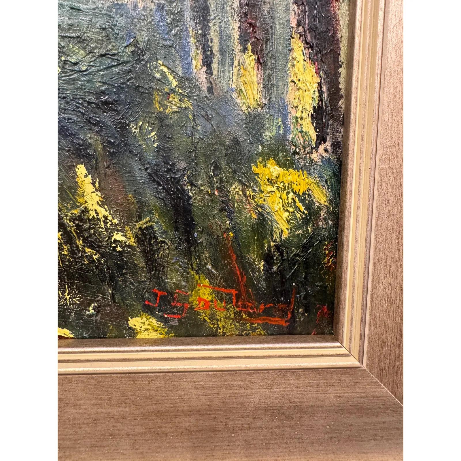 1950er Jahre J. Gowan Signiert Öl auf Leinwand im Angebot 2