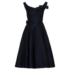 1950s Jacques Heim New Look Black Dress