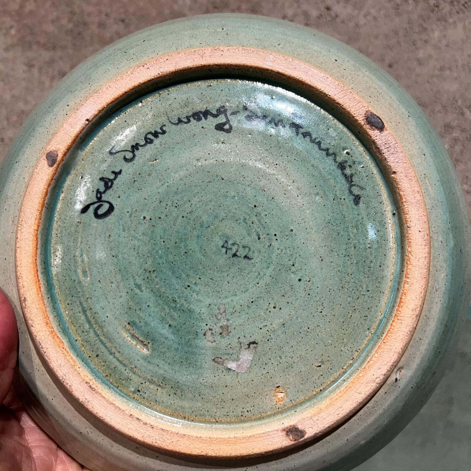 1950s Jade Snow Wong Art Glass Pottery San Francisco en vente 2