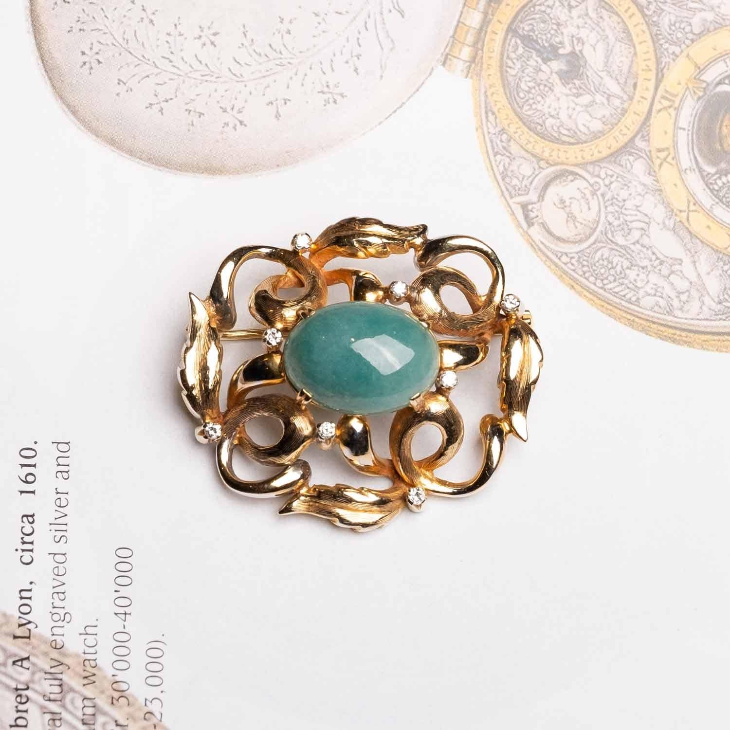 1950s brooch