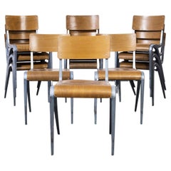 Vintage 1950's James Leonard Esavian ESA Stacking Dining Chairs, Various Qty Available