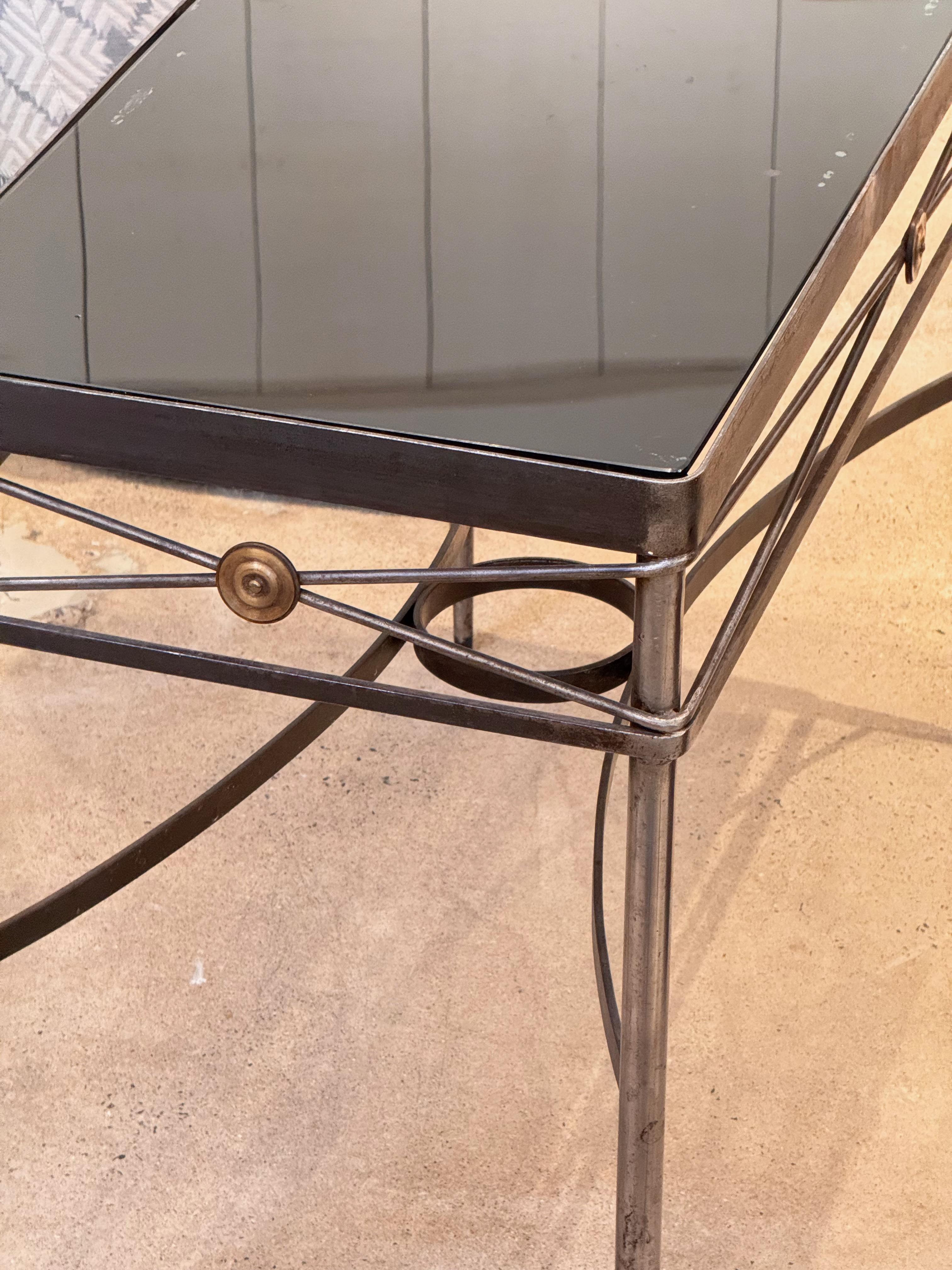 1950s Jansen Style Console Table For Sale 2