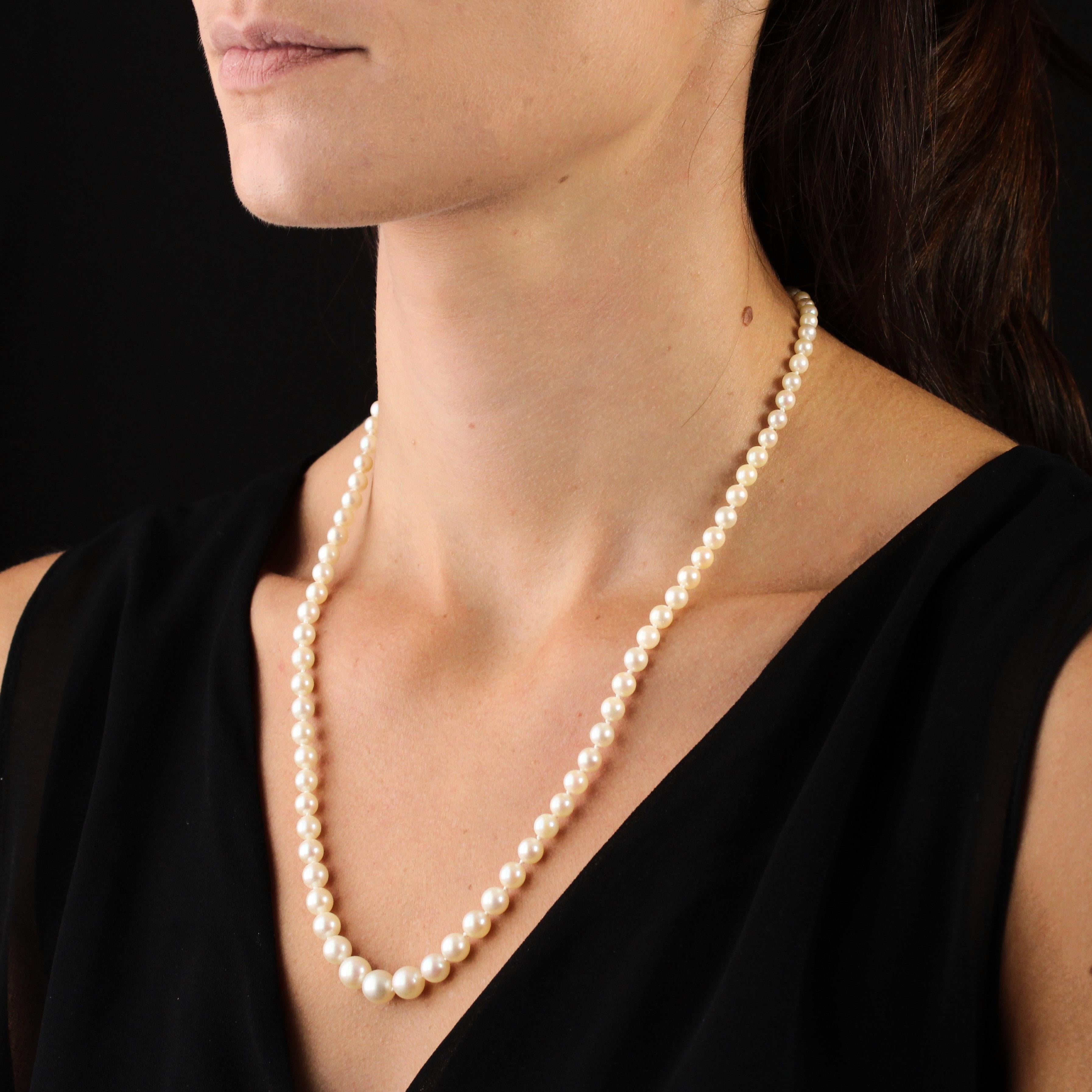 value of 50 year old pearl necklace uk