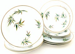 1950'S Japanese Dinnerware, "Orient Bamboo" By Noritake S/11
