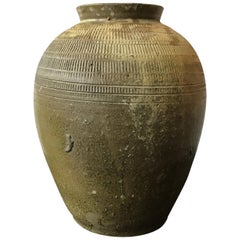 1950s Japanese Earthenware Vase