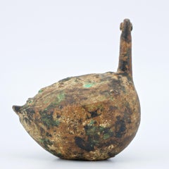 1950s Japanese Iron Bird Sculpture Mid-Century Asian Cabinmodern Art