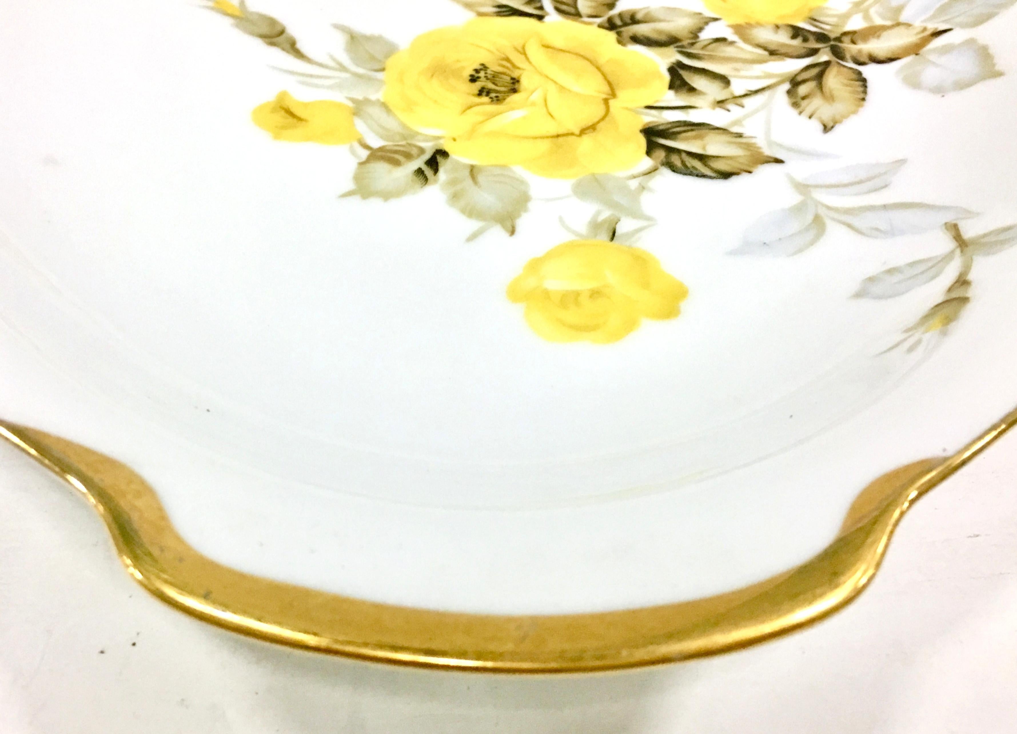 Porcelaine japonaise des années 1950 et or 22 carats Cotillion Service de table S/24 en vente 2