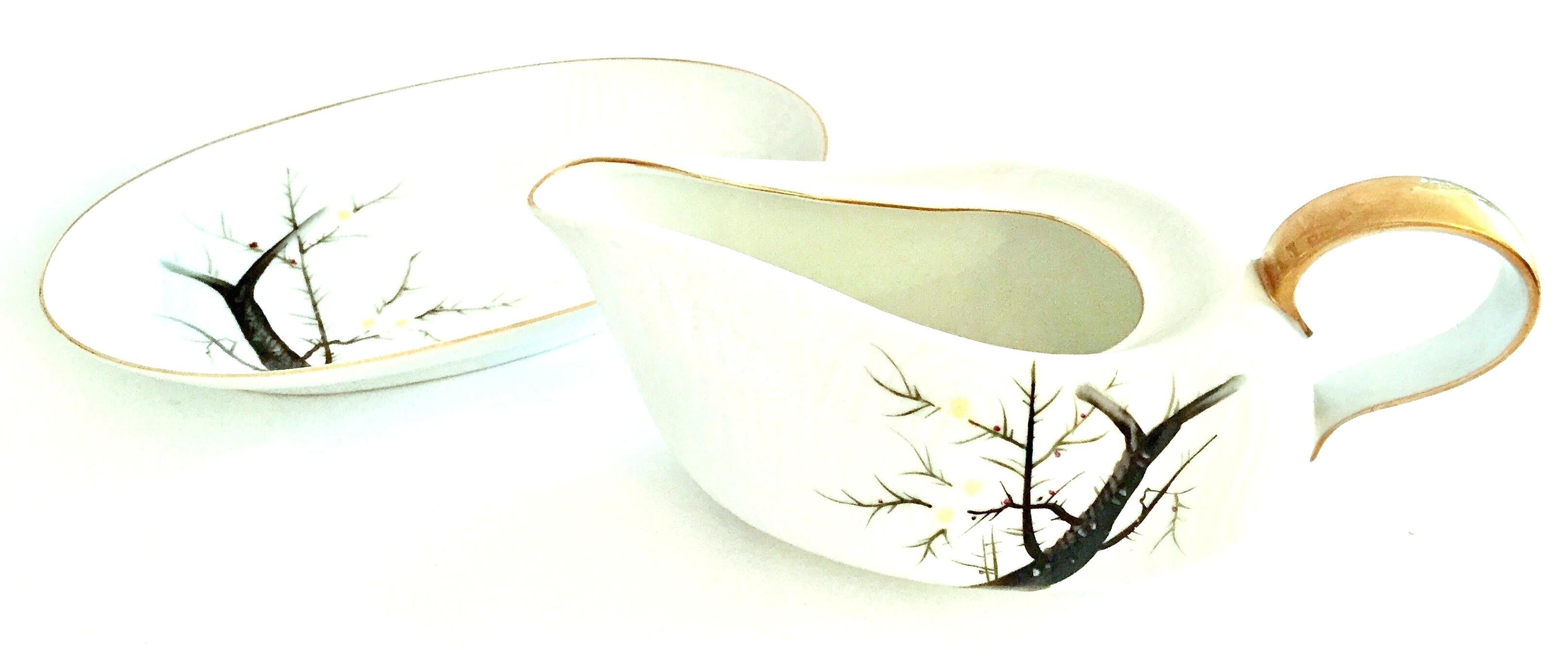 1950s Japanese Porcelain Serving Piece 
