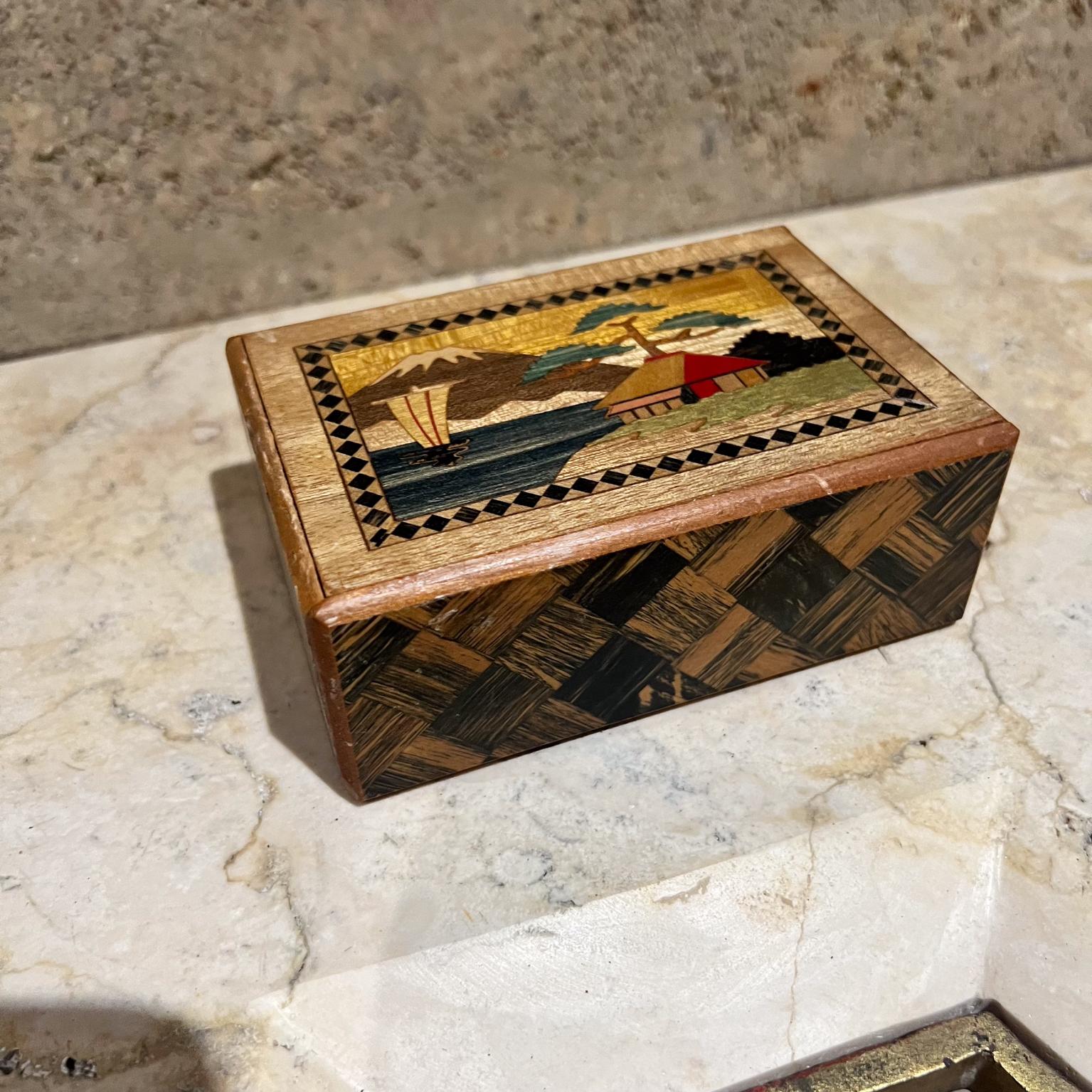 scatola segreta legno
