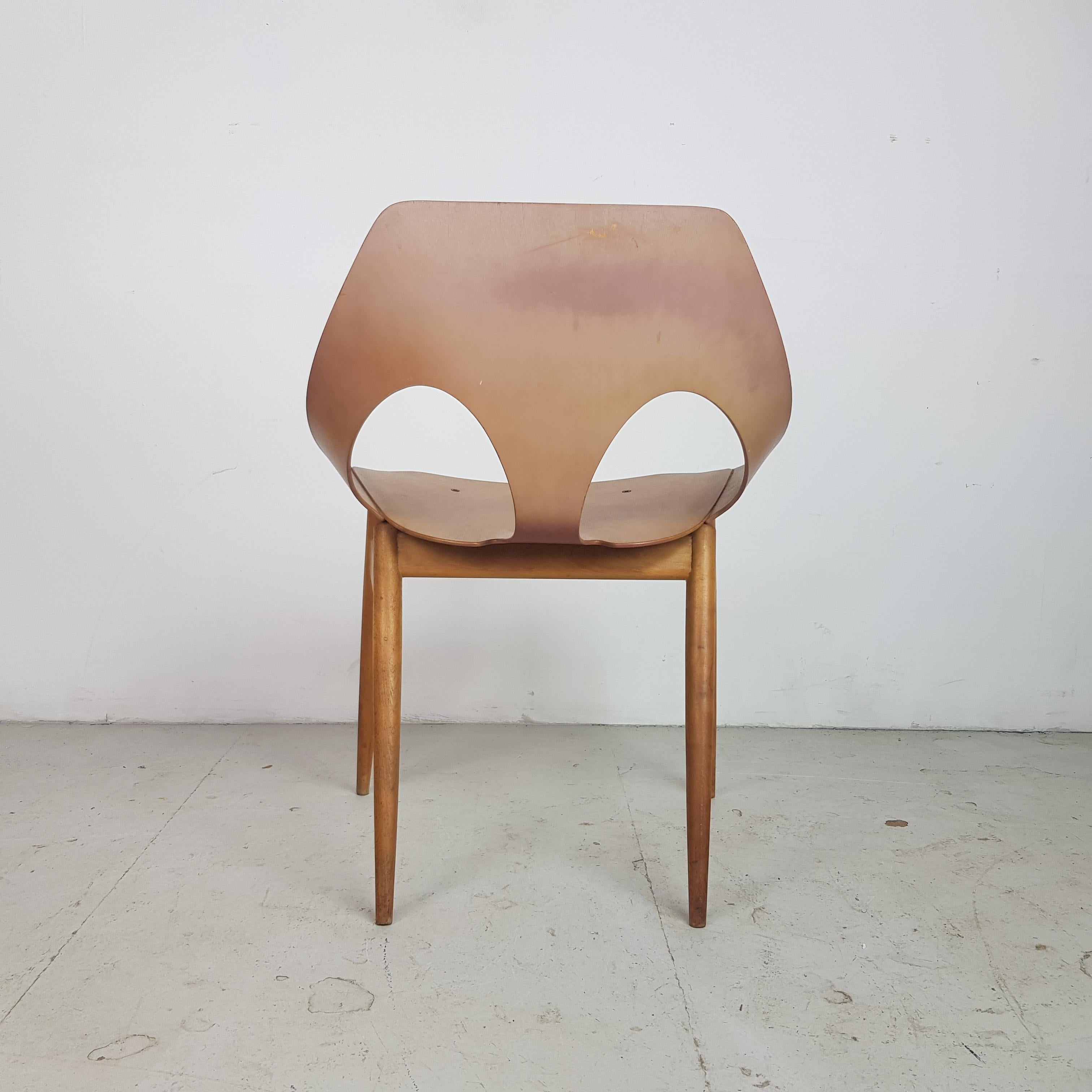 Wood 1950s Jason Chair Designed by Carl Jacobs & Frank Guille for Kandya For Sale