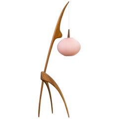 Lampadaire des années 1950 Jean Rispal 'Praying Mantis' pour Rispal, France