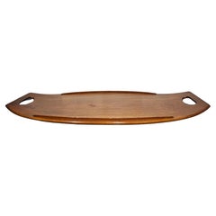 1950s Jens Quistgaard Scandinavian Modern Teak Serving Tray