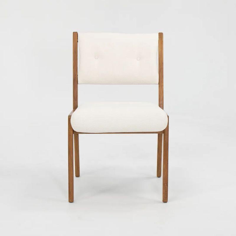 1950s Jens Risom Design C 106 and C 206 Dining Chairs Set of Six For Sale 3
