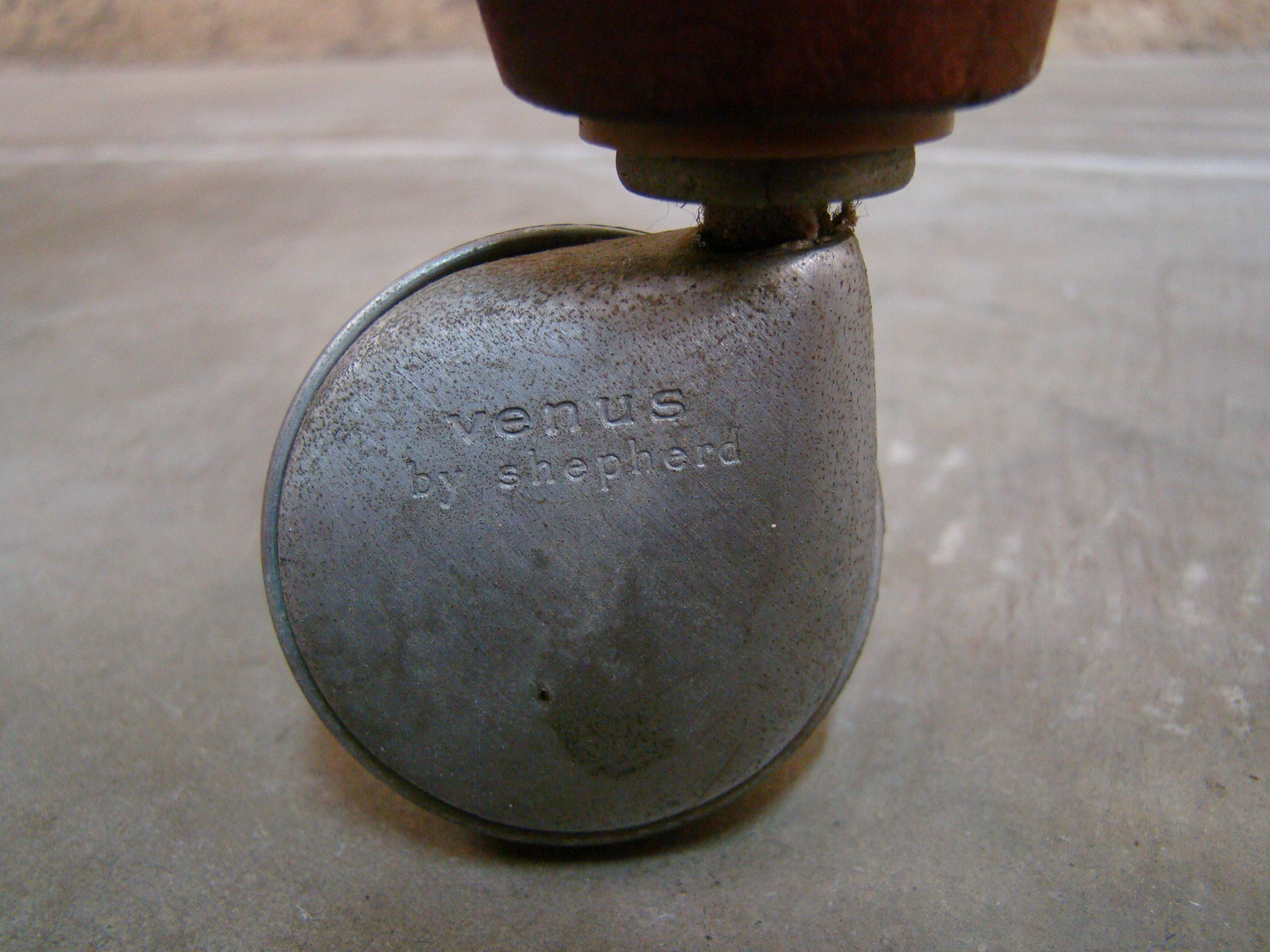 1950s Jens Risom Designed Sculptural Walnut Standing Floor Globe, USA 6