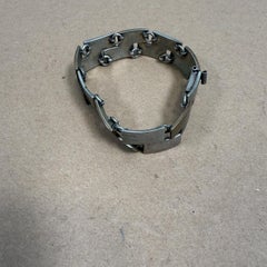1950s JHP Metales Casados Chain Link Bracelet Taxco Mexico