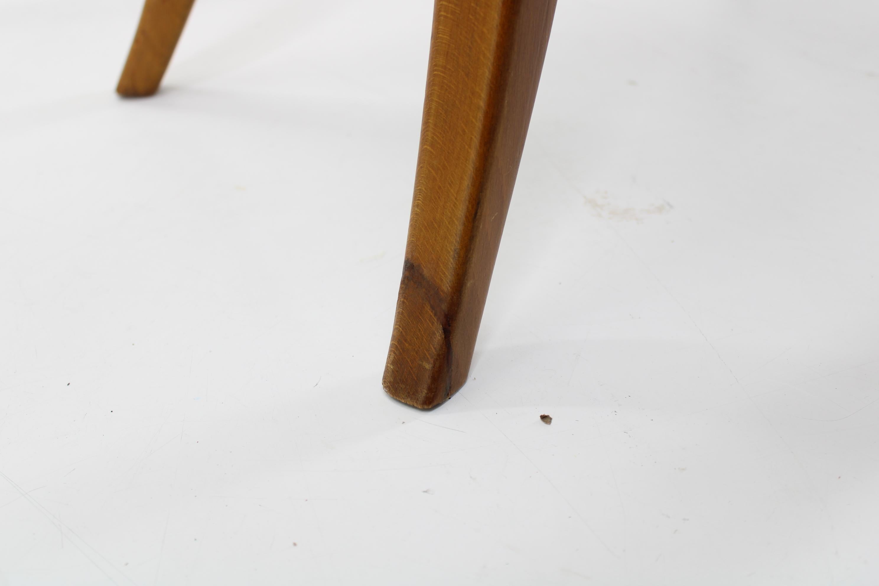 1950s  Jindrich Halabala Dining Chairs H-214 for UP Závody, Set of 4  For Sale 9