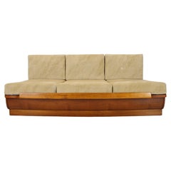 1950s Jindřich Halabala Sofa or Bed for UP Závody, Czechoslovakia