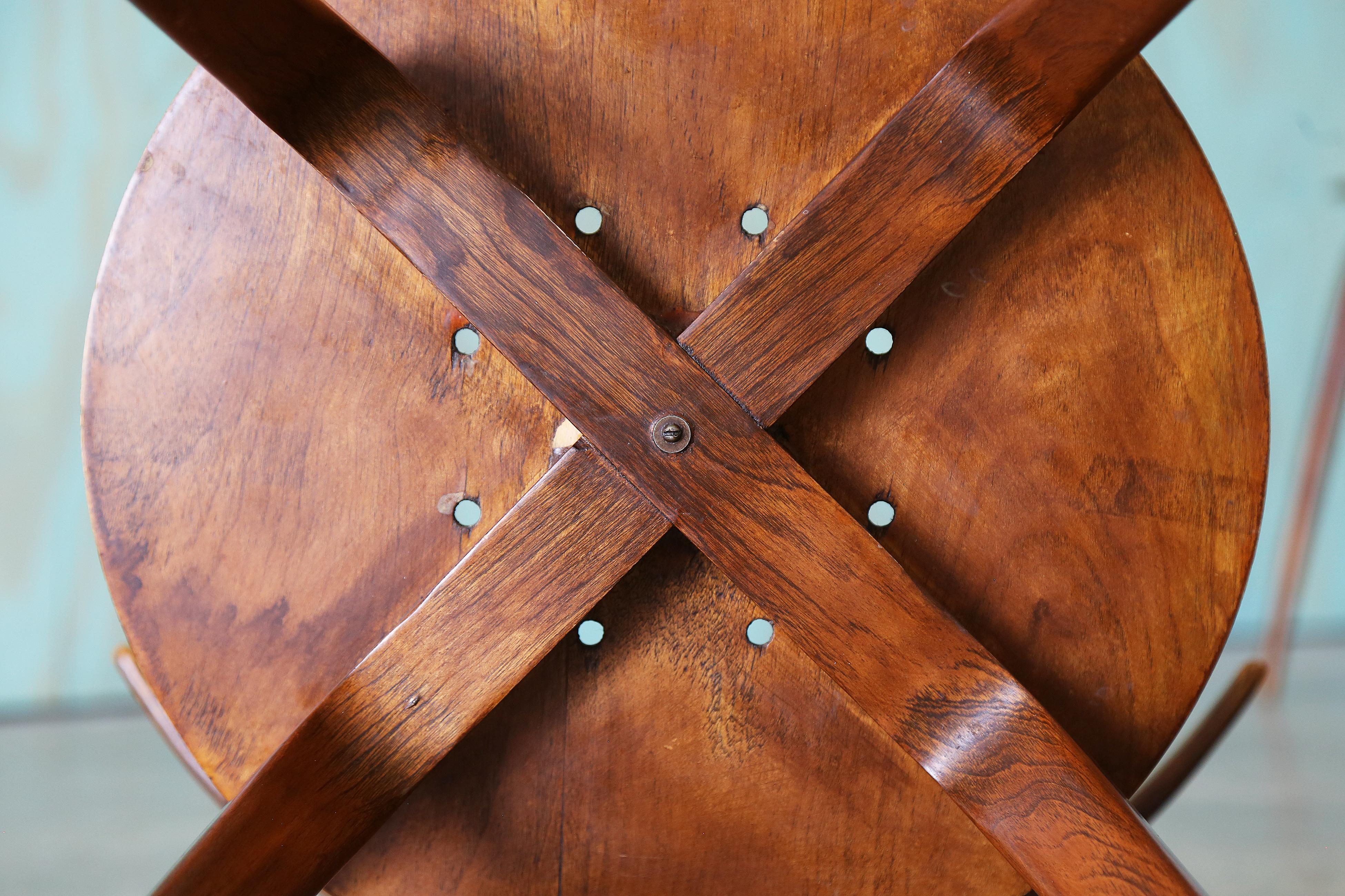 Set di 4 sedie Pretzel in laminato John Pyle for George Nelson Associates del 1950 in vendita 10