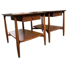 1950s John Stuart Mid Century Modern Nightstands - a Pair