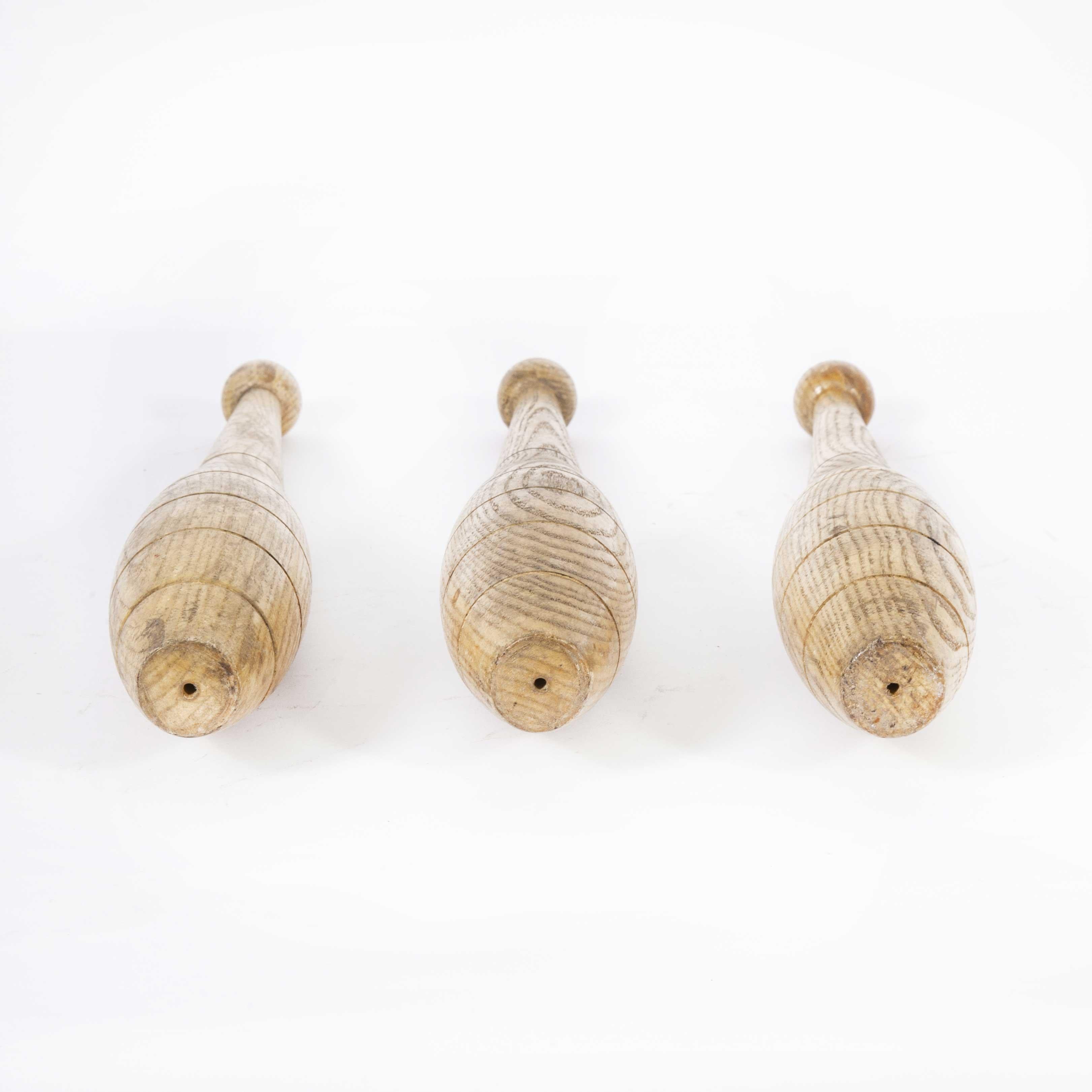 Mid-20th Century 1950s Juggling Batons, Set of Three 'Set 1' For Sale