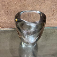 1950s Kaj Franck Iittala Verre soufflé à la main Petit Vase Finlande