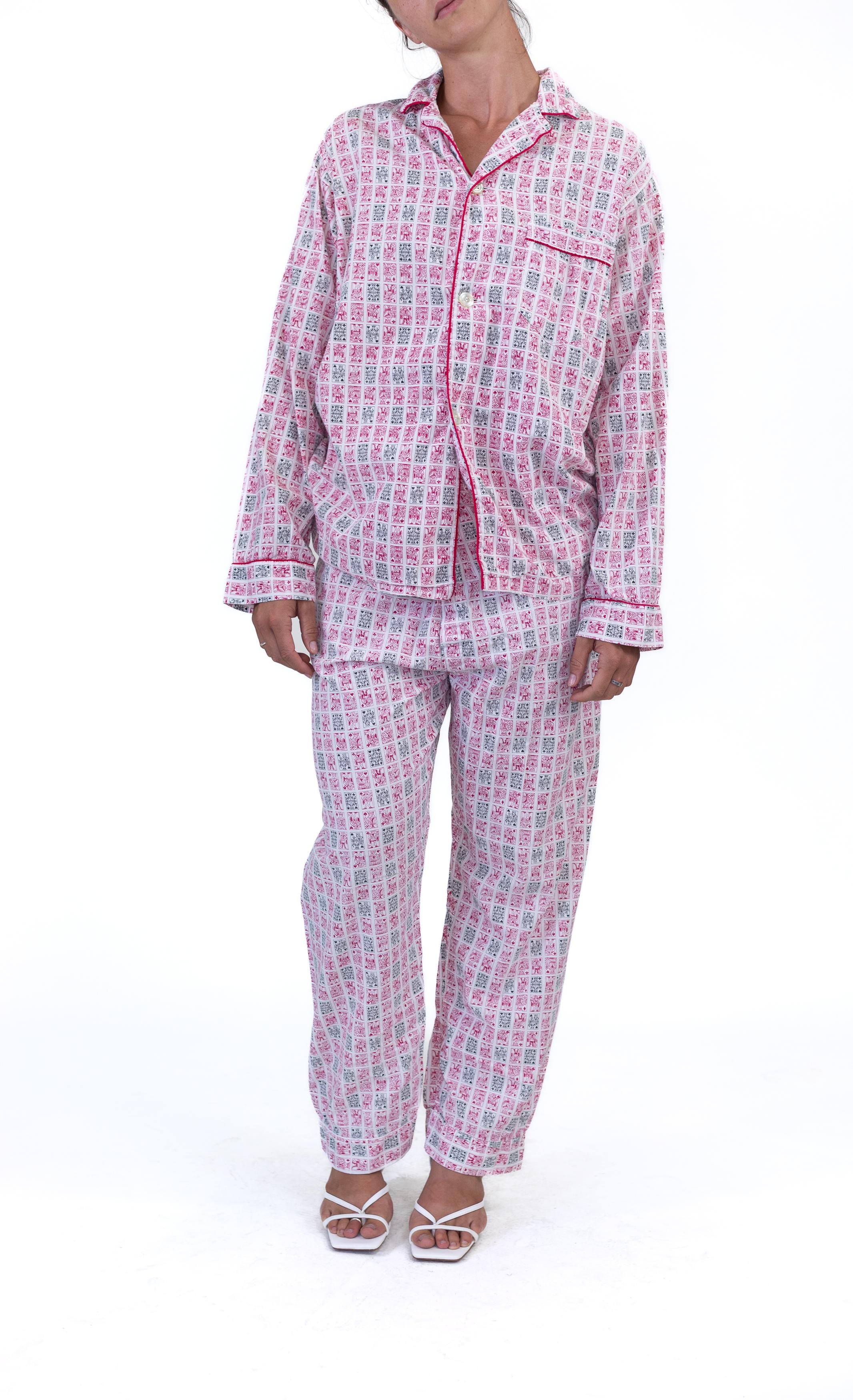 1950s women's pajamas