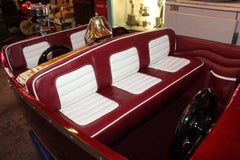 1950s Kiddie Boat Ride with Custom Chris Craft Logo Carnival Ride