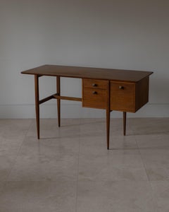 1950s Kipp Stewart three drawer writing desk For Glenn of CA, USA