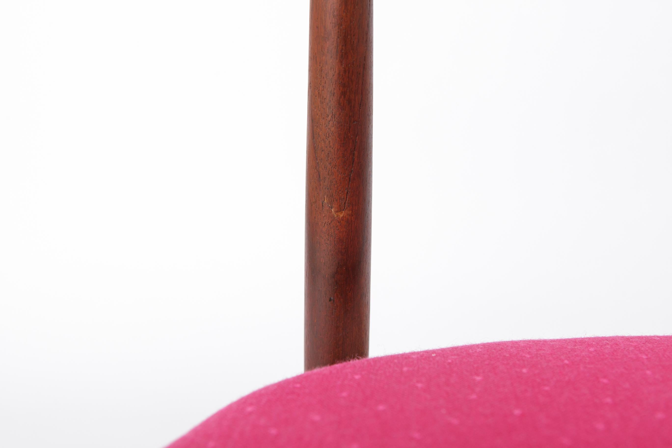 1950er Kurt Østervig Teakholzstuhl - Dänisches Design, aufgearbeitet - repariert im Angebot 4