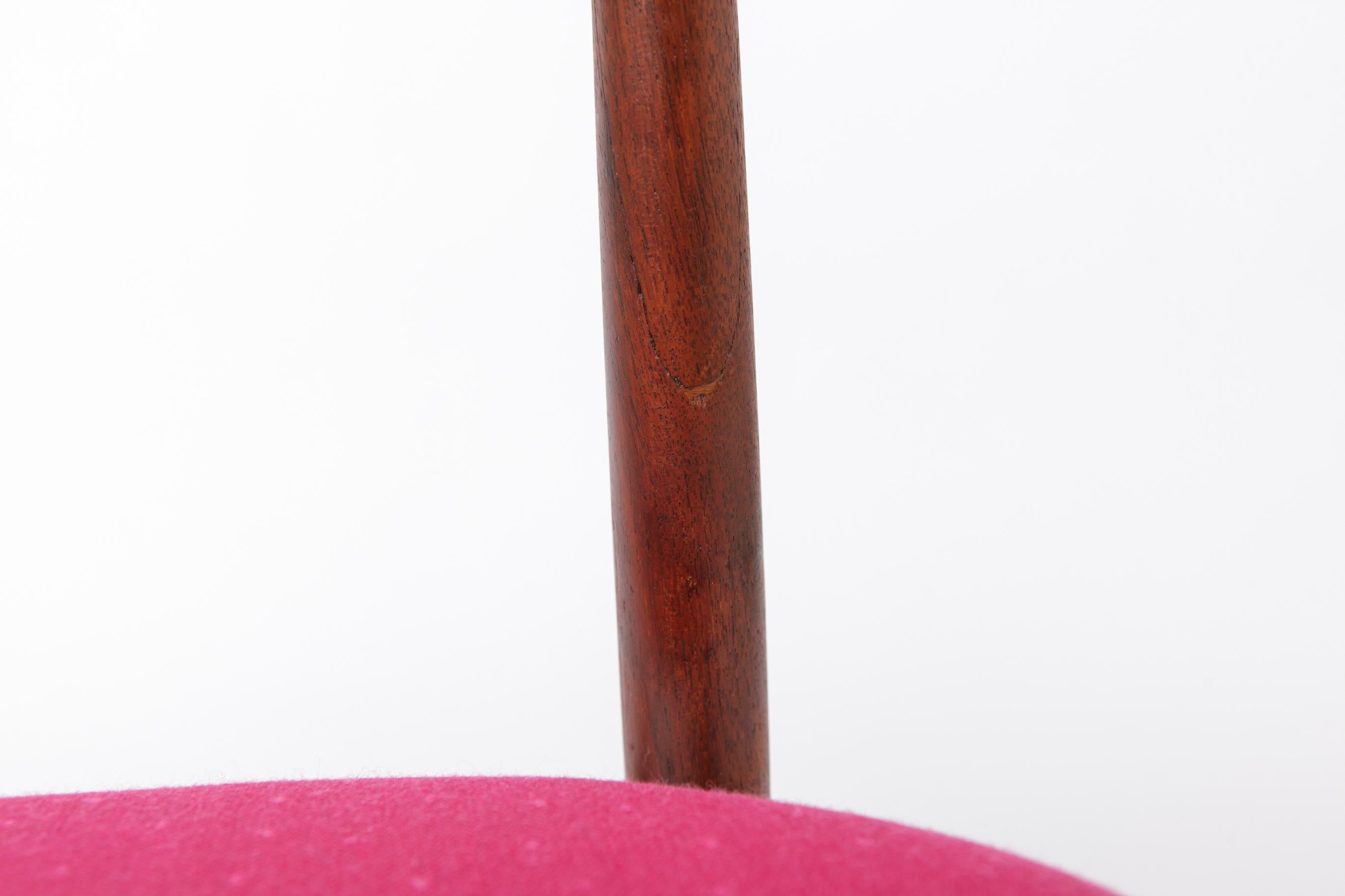 1950er Kurt Østervig Teakholzstuhl - Dänisches Design, aufgearbeitet - repariert im Angebot 5