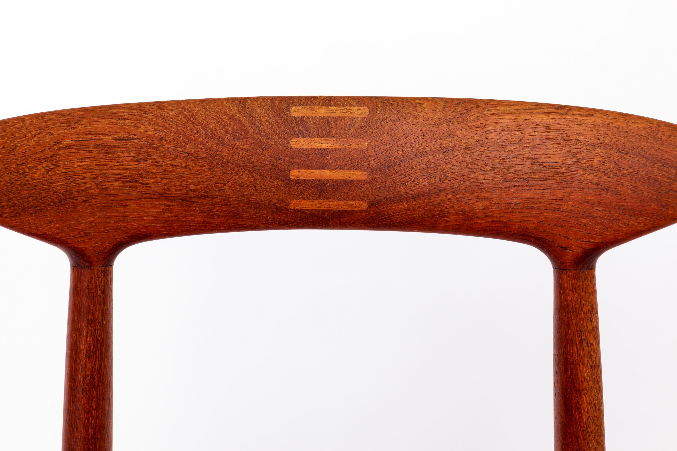 1950er Kurt Østervig Teakholzstuhl - Dänisches Design, aufgearbeitet - repariert (Moderne der Mitte des Jahrhunderts) im Angebot