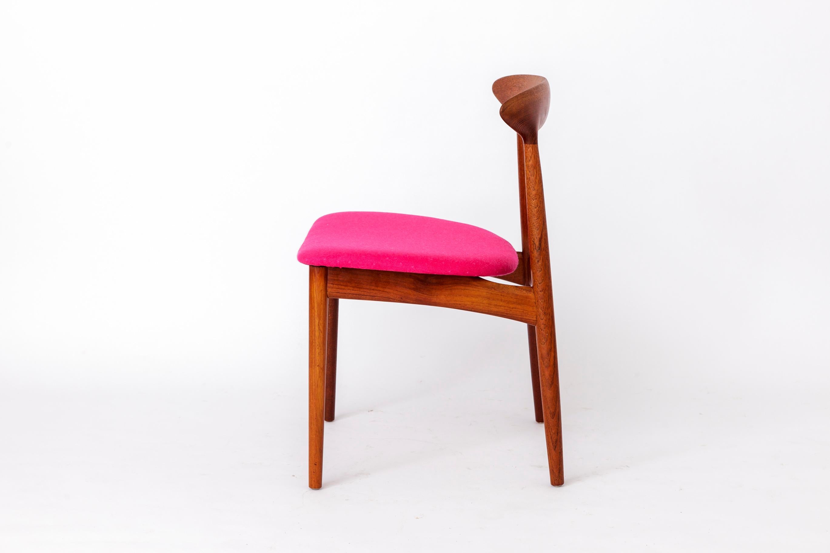 1950er Kurt Østervig Teakholzstuhl - Dänisches Design, aufgearbeitet - repariert im Zustand „Gut“ im Angebot in Hannover, DE