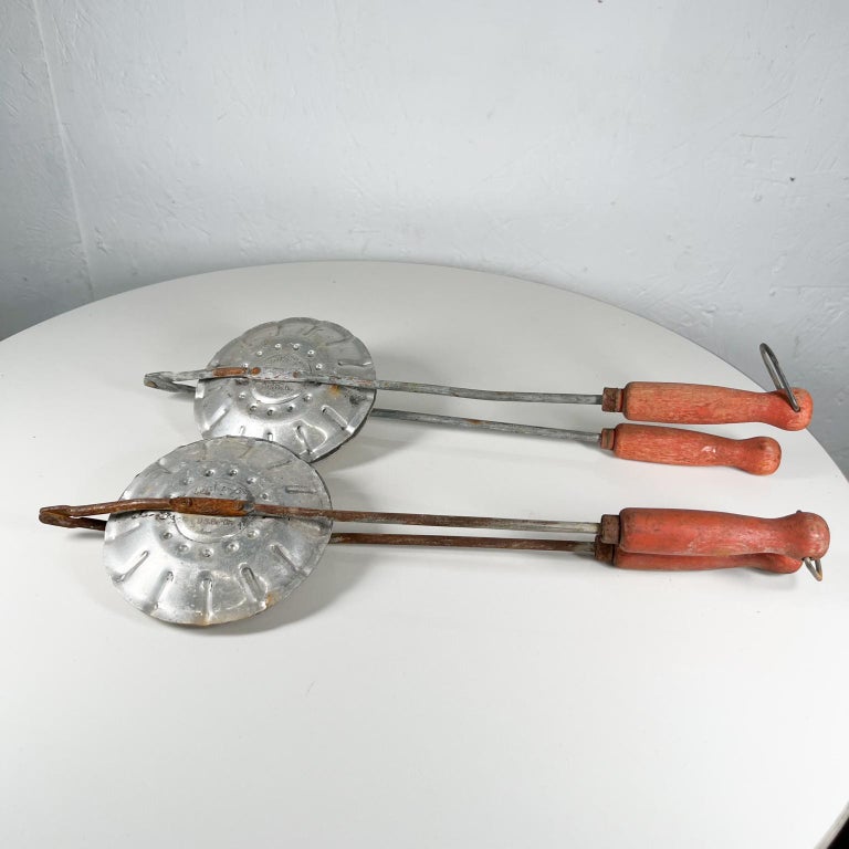 1950s KwikiPi Pie Sandwich Maker Camping Cook Gear Set of 2 For Sale