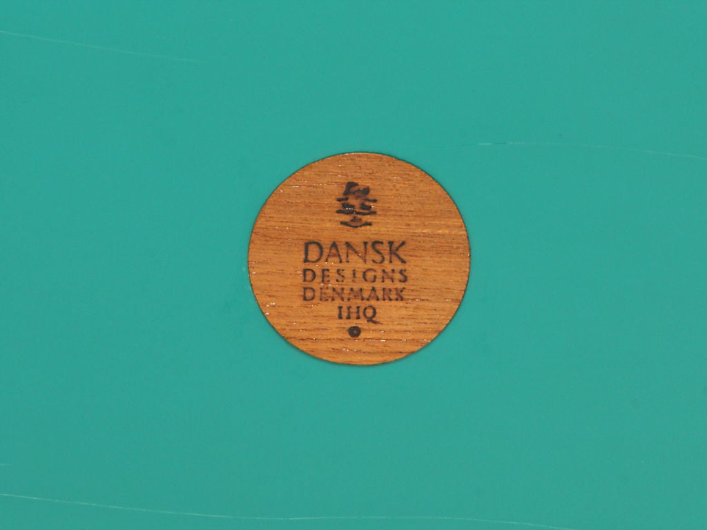 1950s Lacquered Serving Tray by Jens Quistgaard for Dansk In Good Condition For Sale In Sagaponack, NY