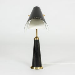 1950s Lacquered Table Lamp from Fåglavik