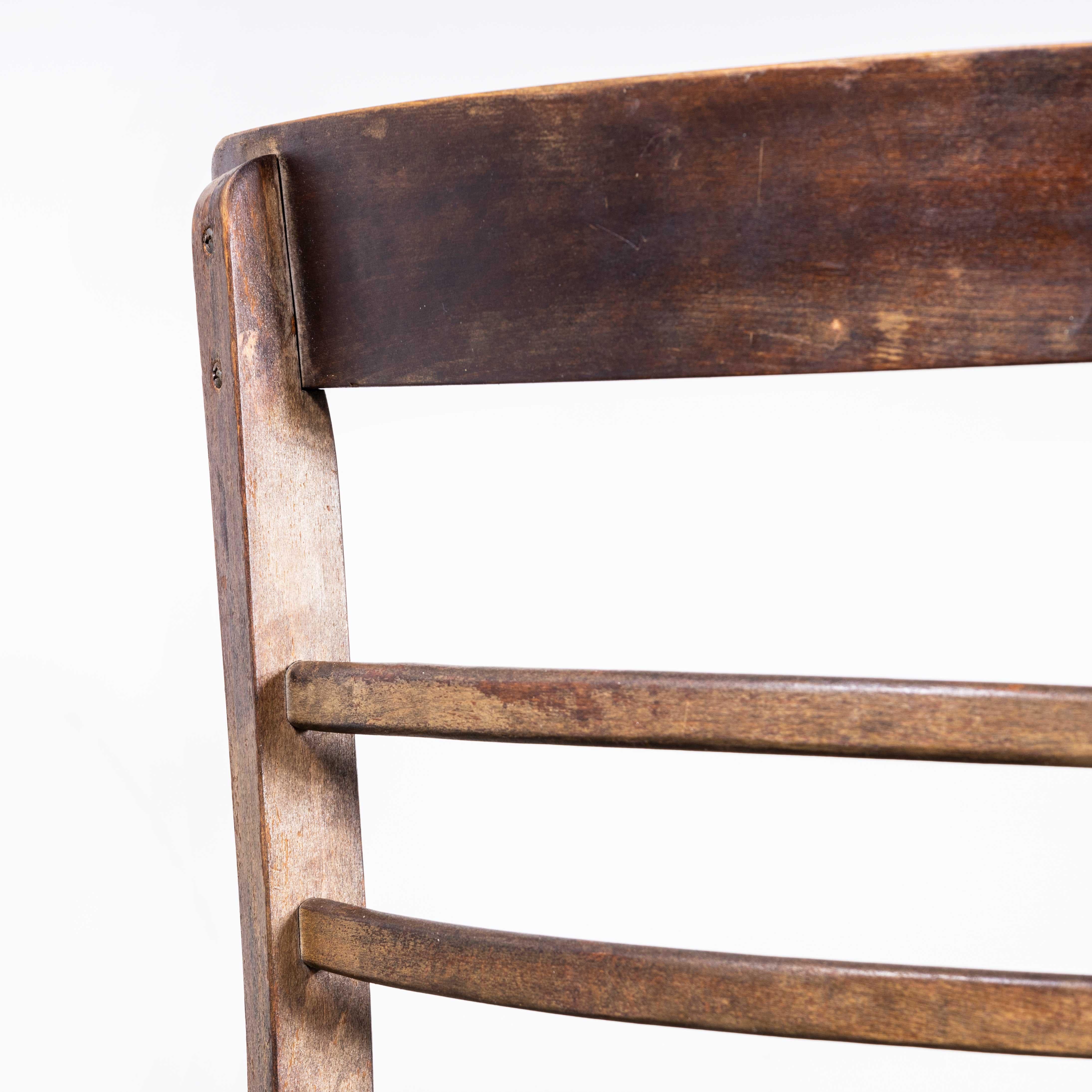 wooden bistro chair