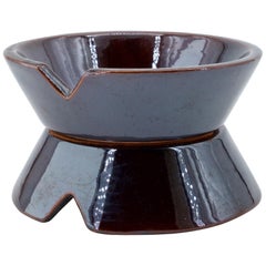 1950s LaGardo Tackett California Modernist Design Terracotta Ashtrays Bowl Dish