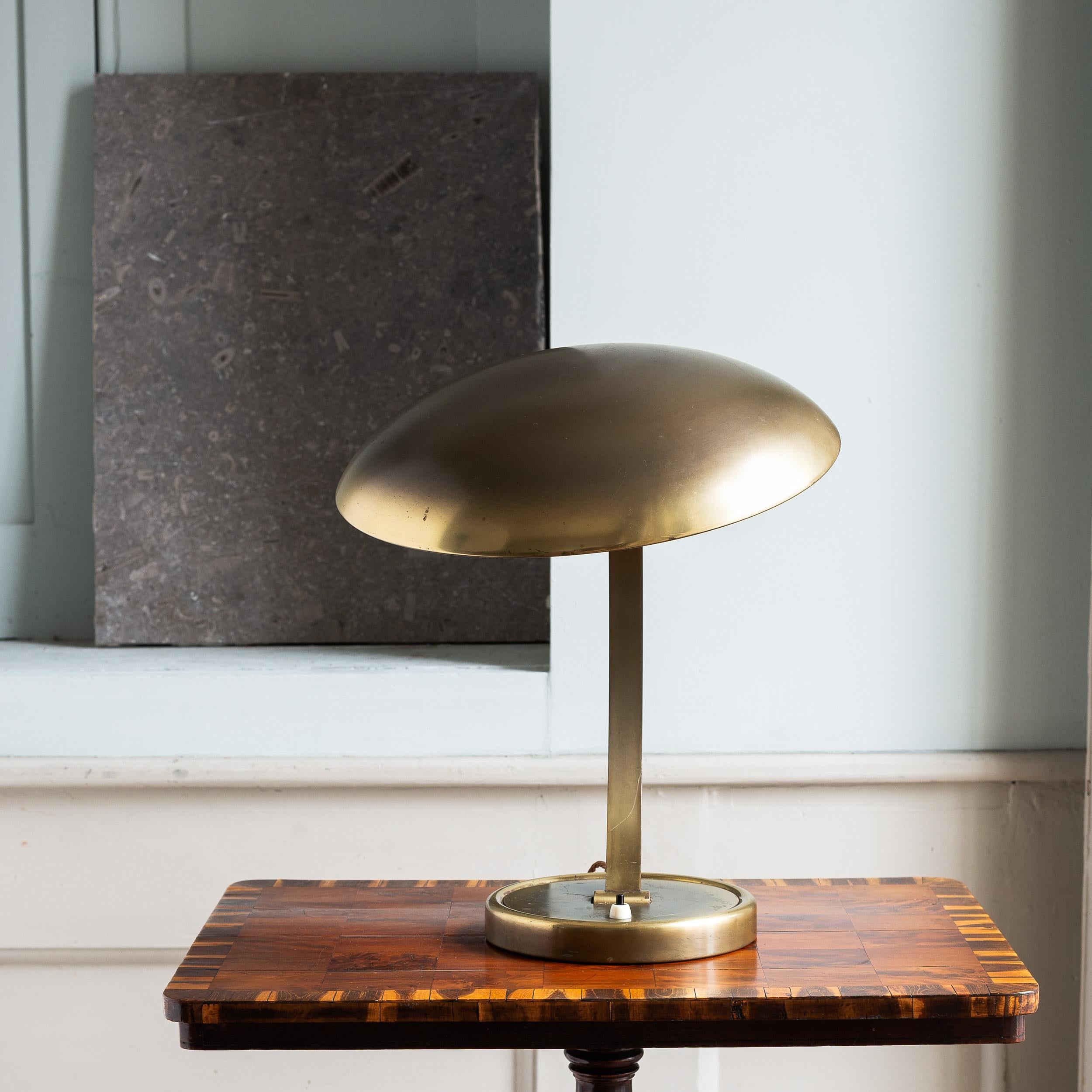 1950er Jahre Lampe von Christian Dell für Kaiser Idell, Modell 6751 1