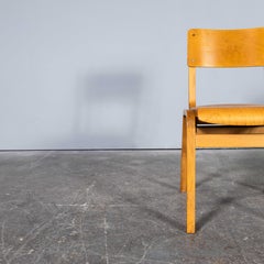 1950's Lamstak Beech Stacking Dining Chairs - Large Volume Available