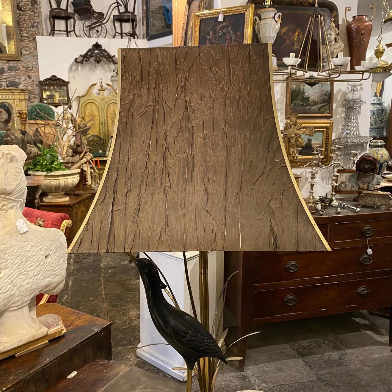 1950s Lanciotto Galeotti Mid-Century Modern Brass Italian Table Lamp 4