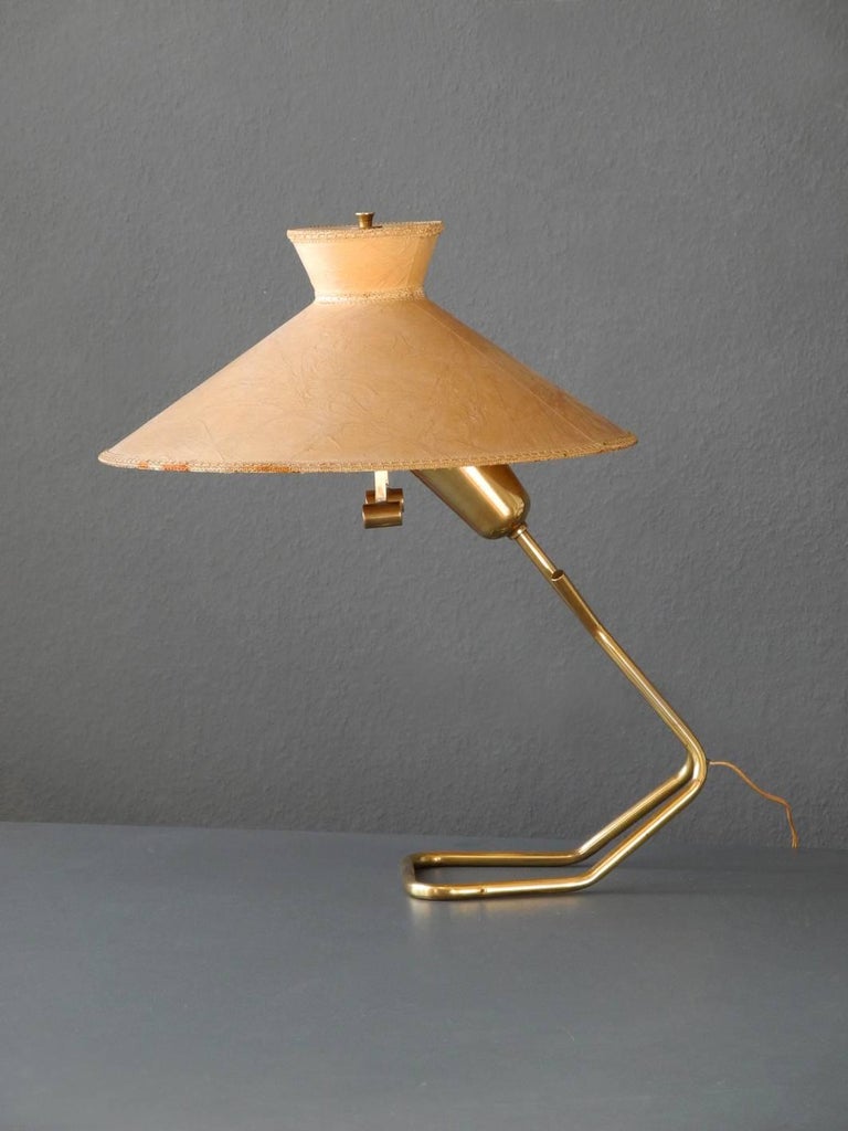 1950s large brass table
