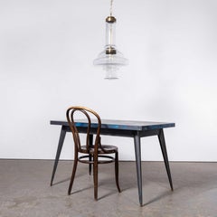 1950's  Large Bullicante Glass Pendant Lamp