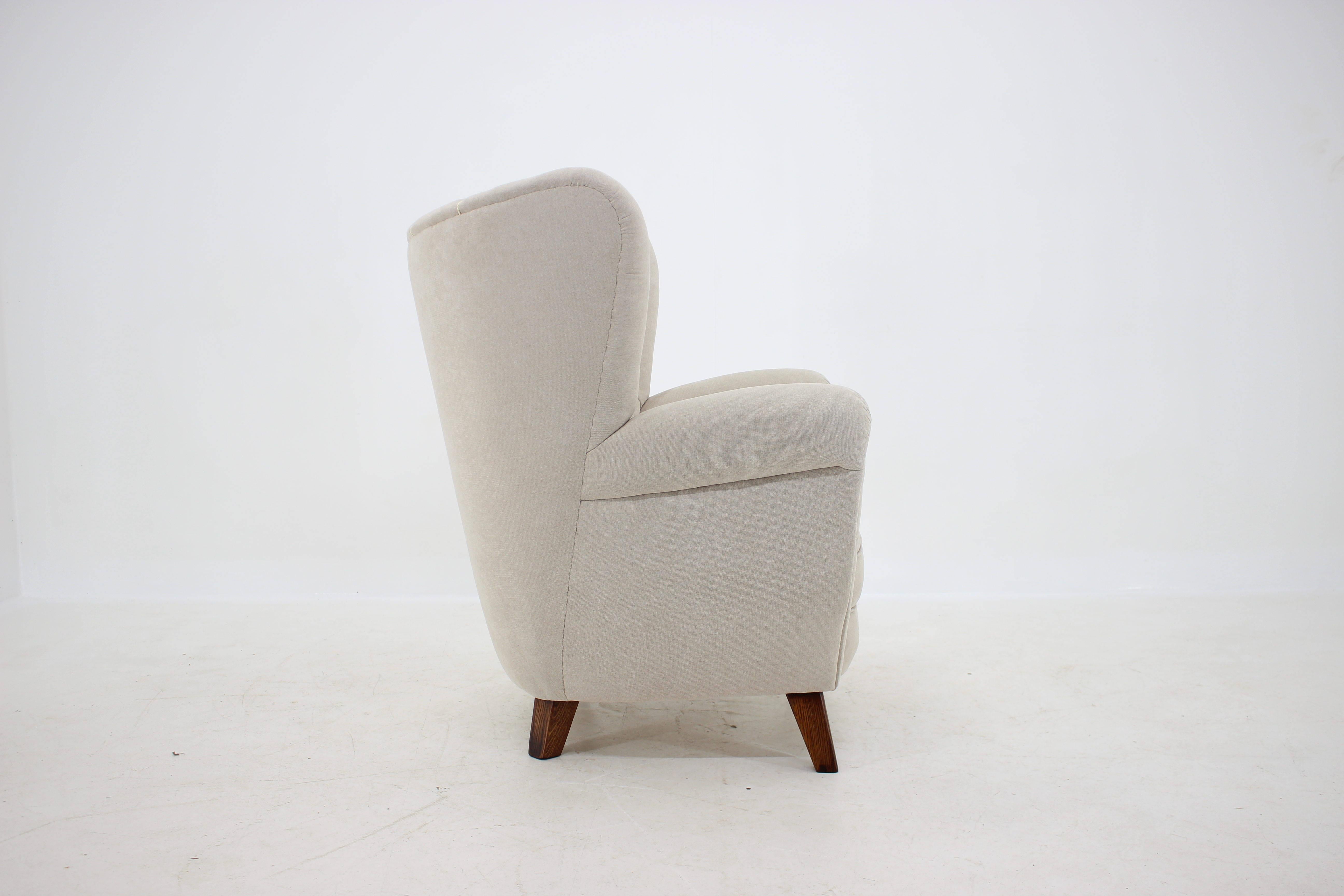large wing chair